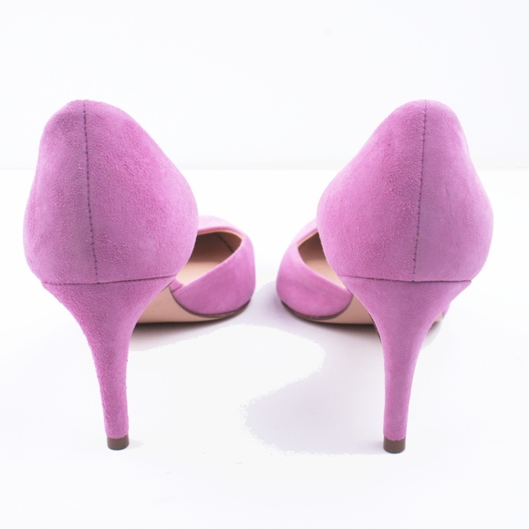 New JCREW Lucie Suede D'Orsay Pumps - Picture 3 of 4